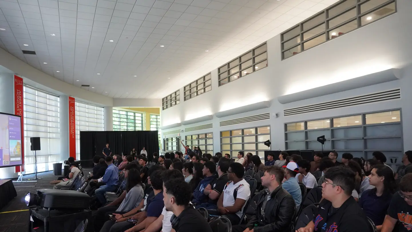 SHPE NJIT members at a chapter workshop